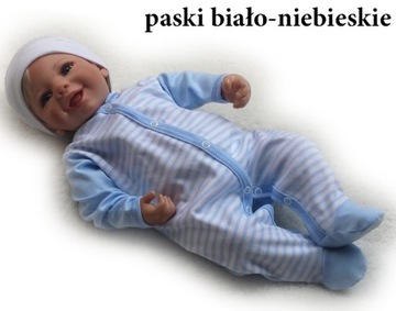 Pajacyk pajac rozpinany śpioszki 62 bawełniany