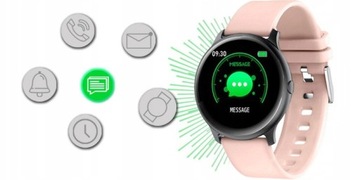 SMARTWATCH zegarek G. ROSSI SMS KROKI FB PULS