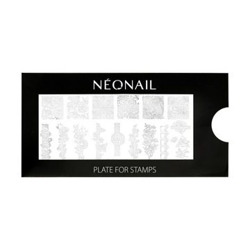 NEONAIL Ślubna Blaszka do stempli STAMPING PLATE 19