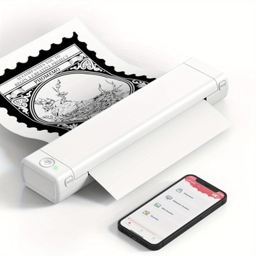 Phomemo M08F A4 Portable Thermal Printer, Supports 8.26