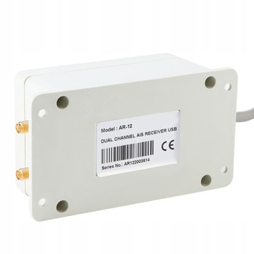 Dwukanałowy odbiornik AIS Akcesoria do łodzi