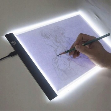 Графический планшет XL со светодиодной подсветкой Brightpad — доска для рисования (с подсветкой)