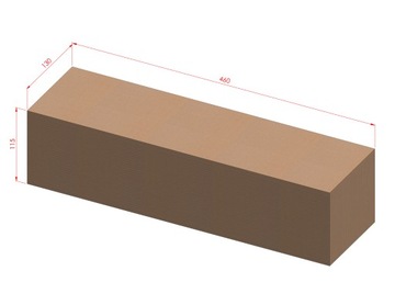 Органайзер, съемный держатель кабеля под столом, белый 40см StalFlex