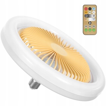 Lampy z wentylatorem LED Zdalne oświetlenie s