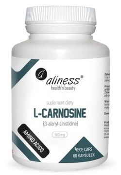 Aliness L-Carnosine kapsułki 60 szt. x 500mg