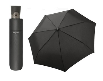 PARASOL MĘSKI BUGATTI MOCNY FULL AUTOMAT SKŁADANY