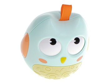 WANKA WSTAŃKA OWL СЕНСОРНАЯ ОБРАЗОВАТЕЛЬНАЯ КИВАЙКА ДЛЯ ДЕТЕЙ СИНЯЯ