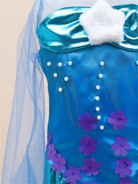 Наряд костюм платье Русалка Ариэль 134 перчатки корона украшения