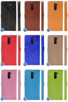 ВИНТАЖНЫЙ ЧЕХОЛ ДЛЯ КНИГИ ЦВЕТА + СТЕКЛЯННЫЙ чехол 9H для Xiaomi Pocophone F1