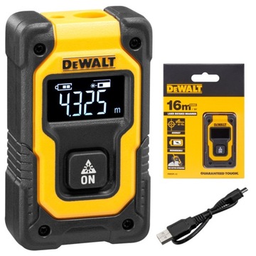 DEWALT DW055PL Dalmierz laserowy kieszonkowy zasięg 16m