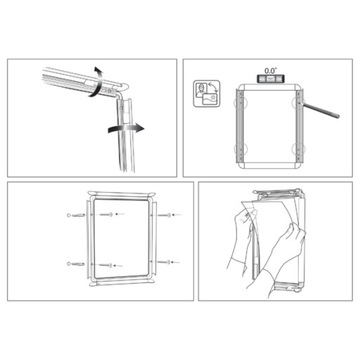 Настенный каркас Nobo Clip A0