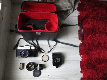 КАМЕРА YASHICA TL-ELECTRO С ОБЪЕКТИВОМ YASHIKOR 35 ММ ЯПОНСКИЙ МЕГА НАБОР