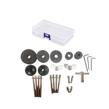 27x аксессуаров для замены пластин, втулки пластины и войлока, клапана
