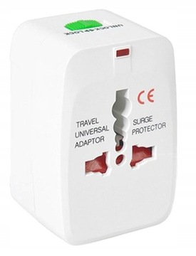 УНИВЕРСАЛЬНЫЙ ПЕРЕХОДНИК ПЕРЕХОДНИК США Великобритания ЕС ВСЕМИРНАЯ РОЗЕТКА + КОРПУС