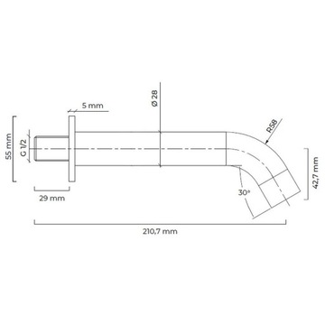 ИЗЛИК ДЛЯ ВАННЫ GOLD MAT OLTENS MOLLE
