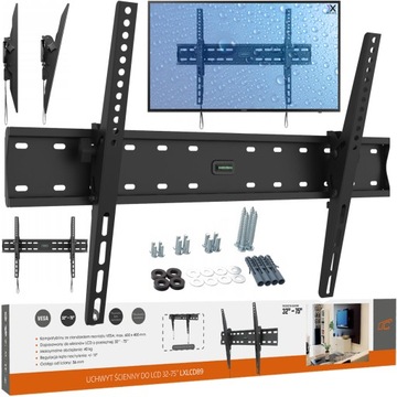 MOCNY UCHWYT TV ŚCIENNY DO TELEWIZORA 32 - 75 CALI