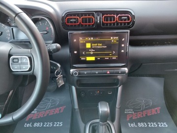 Citroen C3 Aircross  I Crossover 1.2 PureTech 110KM 2017 Citroen C3 Aircross Automat Klimatyzacja Komputer Tempomat 1.2 Benzyna, zdjęcie 18
