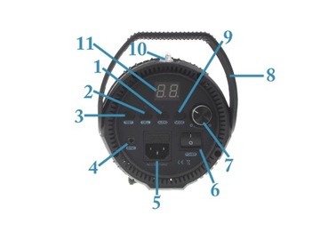 СТУДИЙНАЯ ЛАМПА 400Ws 1/32 GN57 5500K BOWENS патрон