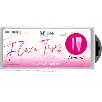 Набор Flexi Tips Almond + Repair Clear 6 мл База Nails Company