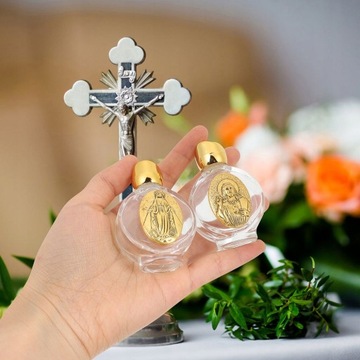 Стеклянная бутылочка для духов святой воды 4 шт.