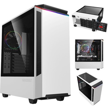 OBUDOWA TOWER ATX MIDI USB 3.0 PC KOMPUTEROWA ARGB KOMPUTERA GAMING SZKŁO