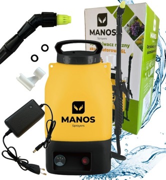 Opryskiwacz AKUMULATOROWY MANOS 6L lanca 35-70cm