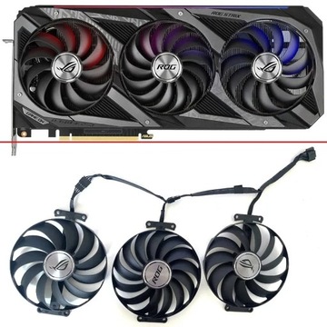 Wentylatory Asus Rog Strix RTX 3060 3070 3080 3090