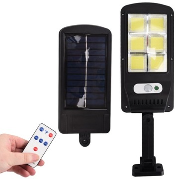 LATARNIA LAMPA SOLARNA LED PILOT CZUJNIK RUCHU