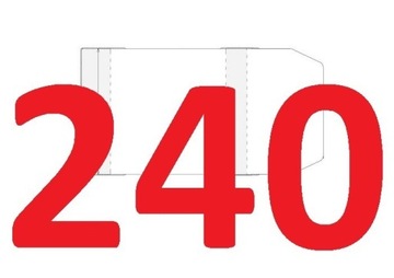 OKŁADKA REGULOWANA NA KSIĄŻKI PODRĘCZNIKI - 240 MM