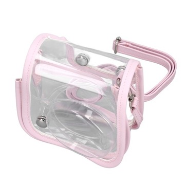 ПРОЗРАЧНЫЙ ЧЕХОЛ ДЛЯ FUJIFILM INSTAX MINI 12 Розовый