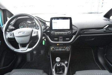 Ford Fiesta VII Hatchback 3d Facelifting 1.0 EcoBoost 100KM 2017 Ford Fiesta SalonPL 100KM Titanium PANORAMA Podgrz.Fotele 16 Kamera Bezywp, zdjęcie 9