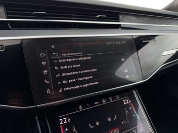 Audi A8 D5 Sedan Facelifting 4.0 60 TFSI 460KM 2023 Audi A8 Long V8 TFSI Noktowizor szklany dach 4x Masaze BO-Advanced Gwaranc, zdjęcie 28