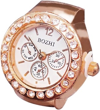 Ruch Piercień Anime Goth Akcesoria Reloj Luz Bi