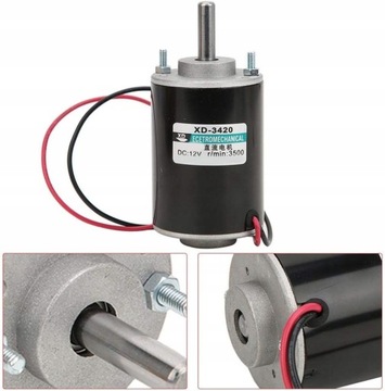 Двигатель-генератор с постоянными магнитами 120 Вт, 24 В постоянного тока