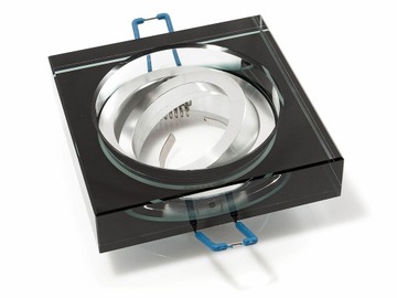 OPRAWA HALOGENOWA LED GRUBA SZKLANA RUCHOMA 2CM