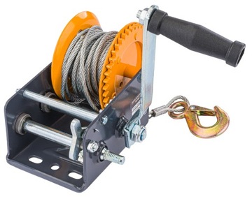 КАБЕЛЬНАЯ ЛЕБЕДКА ЛЕБЕДКА Ручная рукоятка 1133 кг Рукоятка 10 м 2500 фунтов