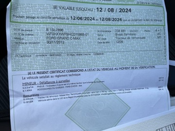 Ford C-MAX II Minivan 1.6 TDCi 115KM 2011 GRAND C-MAX 2012 r 1.6 TDCI Serwis Po Opłatach, zdjęcie 7