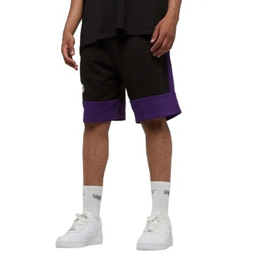 New Era NBA Colour Block Short Lakers 60416375 M Czarne