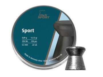 Śrut 5,5 mm diabolo H&N Sport Glatt 250 szt.