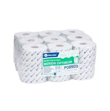 MERIDA PAPIER TOALETOWY BIAŁY ŚR. 11 CM 18 SZTUK