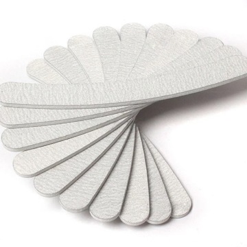 10x pilnik do paznokci banan 180/240 + blok gratis