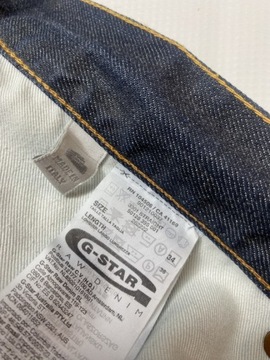 G-STAR RAW DENIM 3301 GSRD Spodnie Jeansy W34 L36