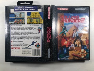 Gra Rolling Thunder II Genesis Sega Megadrive