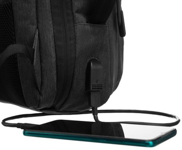 Plecak torba do samolotu Wizzair na laptopa port USB bagaż podręczny