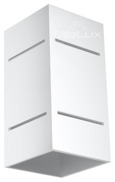Kinkiet PLASARIO Biała Lampa Ścienna Loft LED G9