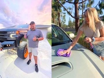 WOSK CERAMICZNY DO LAKIERU 3W1 SPRAY WAX POWŁOKA DETAILING + 2X MIKROFIBRA