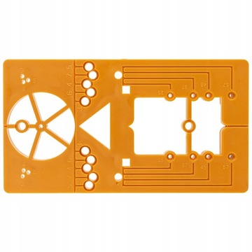 СВЕРЛО ДЛЯ ФРЕЗЕРОВ ДЛЯ ПЕТЛЕЙ БАНКИ 35ММ + ШАБЛОН