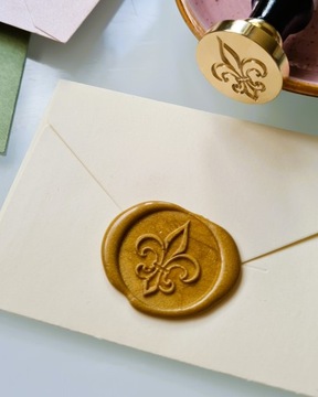 Stempel do laku z LOGO pieczęć Kancelaria Parafia Herb Referentka Policja