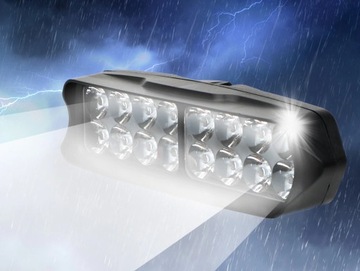 ГАЛОГЕННАЯ ФАРА 16x LED МОТОЦИКЛ QUAD