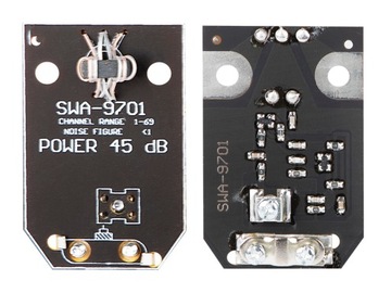 WZMACNIACZ ANTENOWY SYGNAŁU DVB-T 9701 płytka 45db